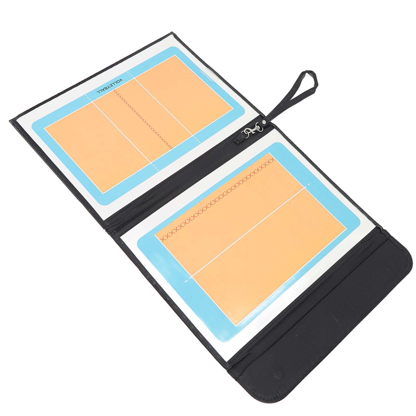 Coaching Board Magnetic 2.5 Fold Foldable Volleyball Coaching Board with Pen for Training
Coaching Board Magnetic 2.5 Fold Foldable Volleyball Coaching Board with Pen for Training
