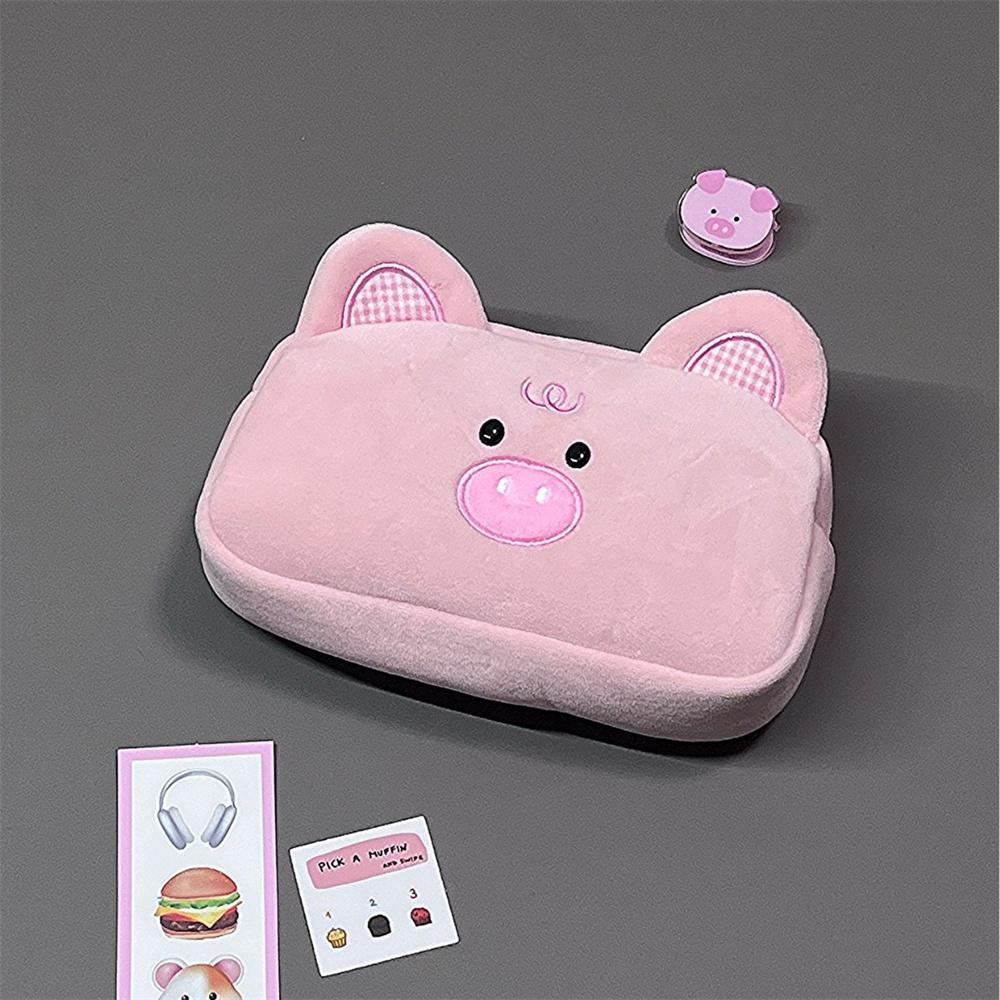 Cosmetic Bag Multicolor Plush Pen Bag Animal Stationery Pouch Animal Design Cartoon Pencil Bag For School Gift For Students рожевий
Cosmetic Bag Multicolor Plush Pen Bag Animal Stationery Pouch Animal Design Cartoon Pencil Bag For School Gift For Students рожевий