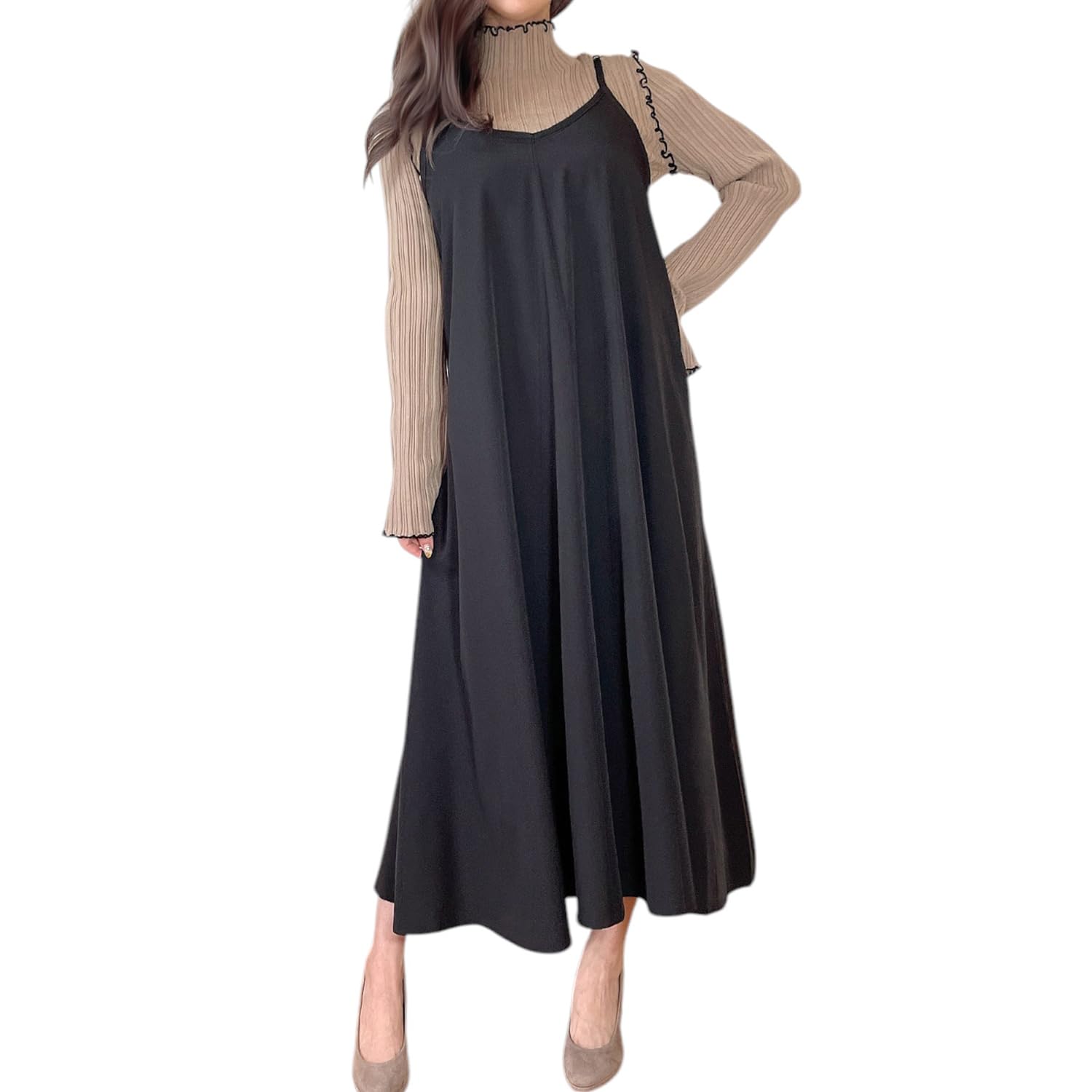 Von Vaag Camisole Long Adjustable Shoulder Maternity Dress Women s Dress, A-Line, Flared, Length, Straps, (Size 01.M, Black) чёрный
Von Vaag Camisole Long Adjustable Shoulder Maternity Dress Women s Dress, A-Line, Flared, Length, Straps, (Size 01.M, Black) чёрный