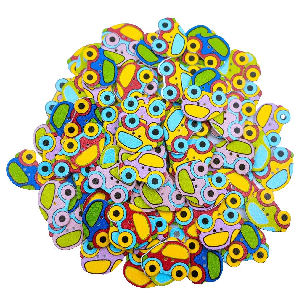 50 Pieces Wood Buttons Cartoon Transportation Mixed Car Plane 2 Holes Cute Painting Fasteners DIY Arts Button for Sewing
50 Pieces Wood Buttons Cartoon Transportation Mixed Car Plane 2 Holes Cute Painting Fasteners DIY Arts Button for Sewing