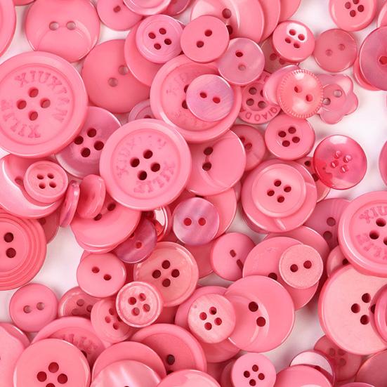 80Pcs Colorful Buttons Sufficient Quantity Waterproof Resin DIY Resin Buttons Collections Embellishments Birthday Gift рожевий
80Pcs Colorful Buttons Sufficient Quantity Waterproof Resin DIY Resin Buttons Collections Embellishments Birthday Gift рожевий
