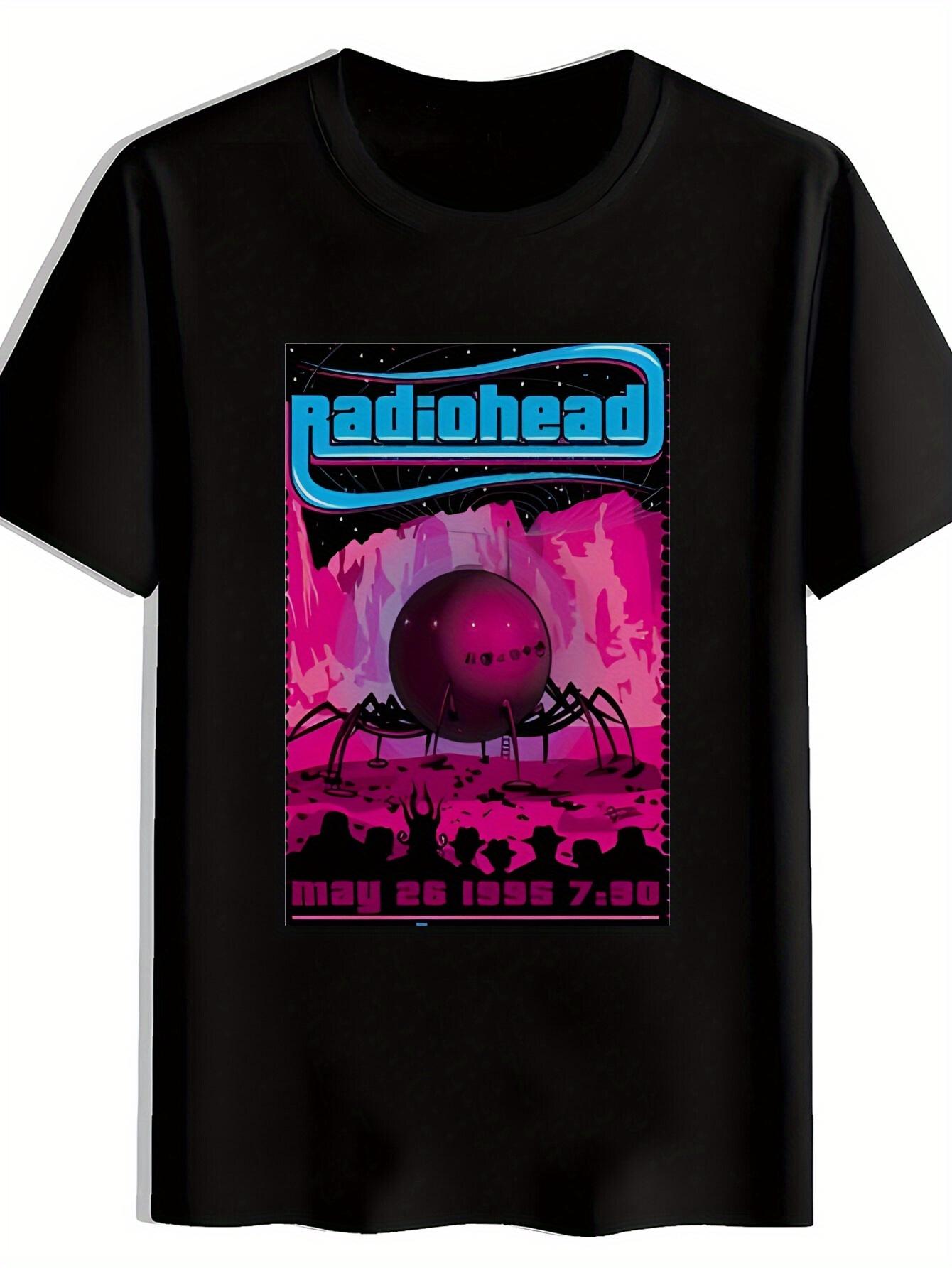 Retro Radiohead Graphic T-shirt - Black Short Sleeve Crew Neck S
Retro Radiohead Graphic T-shirt - Black Short Sleeve Crew Neck S