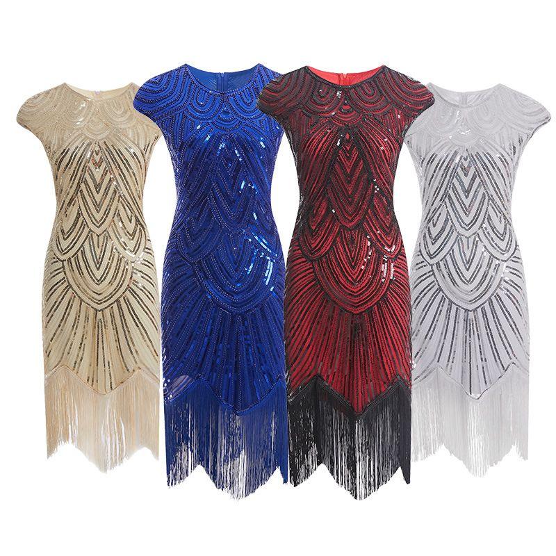 Amazon Quality Best Selling Tassel Woven Sequins Dress 1920 Retro Europe and America Movie Dress Skirt Burgundy XS
Amazon Quality Best Selling Tassel Woven Sequins Dress 1920 Retro Europe and America Movie Dress Skirt Burgundy XS