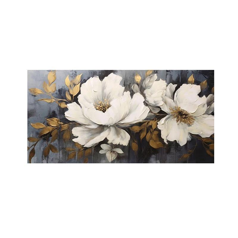Современный минималистский настенный художественный абстрактный золотой и белый цветы HD холст с принтом постер украшение для дома, гостиной, спальни 50x100cm
Современный минималистский настенный художественный абстрактный золотой и белый цветы HD холст с принтом постер украшение для дома, гостиной, спальни 50x100cm