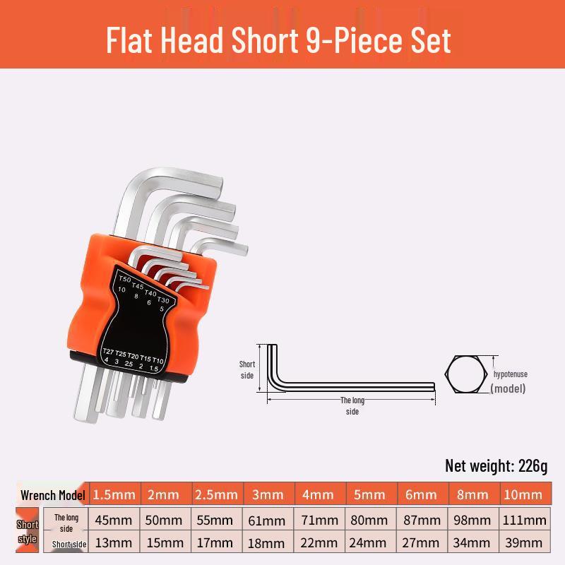 Compact Folding Multi-Tool Set: Metric & Imperial Hex, Torx, Screwdriver
Compact Folding Multi-Tool Set: Metric & Imperial Hex, Torx, Screwdriver