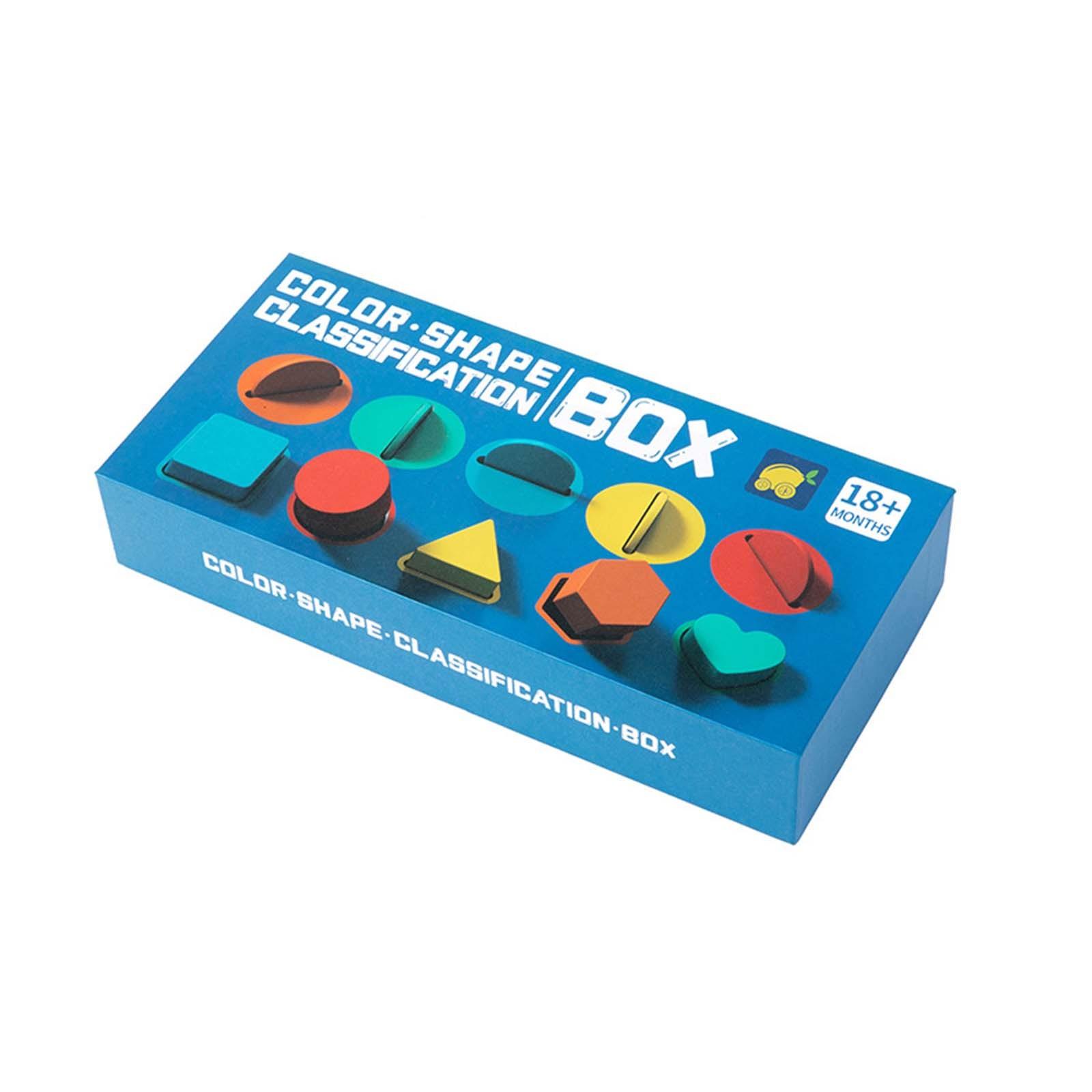 Игрушки для сортировки по цвету и форме, игрушка для сопоставления, обучающая игрушка, классная деятельность, деревянные игрушки для сортировки по форме для детей дошкольного возраста One Size
Игрушки для сортировки по цвету и форме, игрушка для сопоставления, обучающая игрушка, классная деятельность, деревянные игрушки для сортировки по форме для детей дошкольного возраста One Size