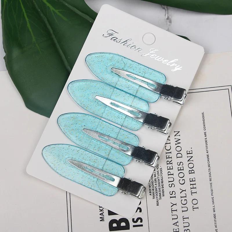 4pcs 6cm Hair Clips No Bend Seamless Hair Clips Side Bangs Barrette Makeup Washing Face Accessories Women Girls Styling Hairpins
4pcs 6cm Hair Clips No Bend Seamless Hair Clips Side Bangs Barrette Makeup Washing Face Accessories Women Girls Styling Hairpins