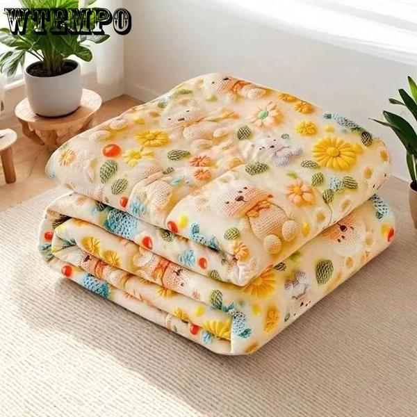 WTEMPO All Seasons Lightweight Cute Soft Dormitory Blankets Quilts Retro Elegant Printed Large Size Simple Retro Foldable Blankets 150*200cm помаранчевий
WTEMPO All Seasons Lightweight Cute Soft Dormitory Blankets Quilts Retro Elegant Printed Large Size Simple Retro Foldable Blankets 150*200cm помаранчевий