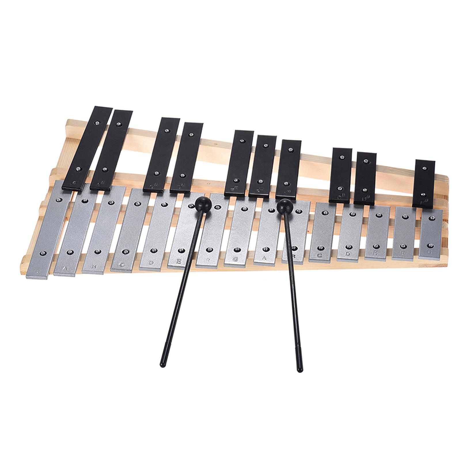 Ксилофон Glockenspiel, 25 нот, алюминиевые бруски на деревянной основе с 2 молоточками, образовательный мюзикл
Ксилофон Glockenspiel, 25 нот, алюминиевые бруски на деревянной основе с 2 молоточками, образовательный мюзикл