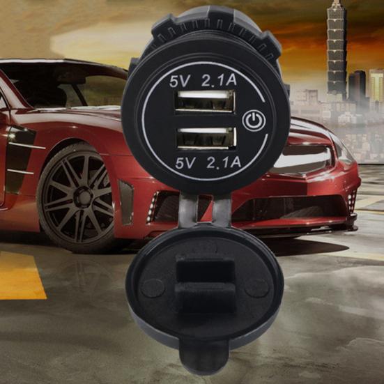 Практичное автомобильное зарядное устройство USB с пыленепроницаемой крышкой, адаптер постоянного тока
Практичное автомобильное зарядное устройство USB с пыленепроницаемой крышкой, адаптер постоянного тока