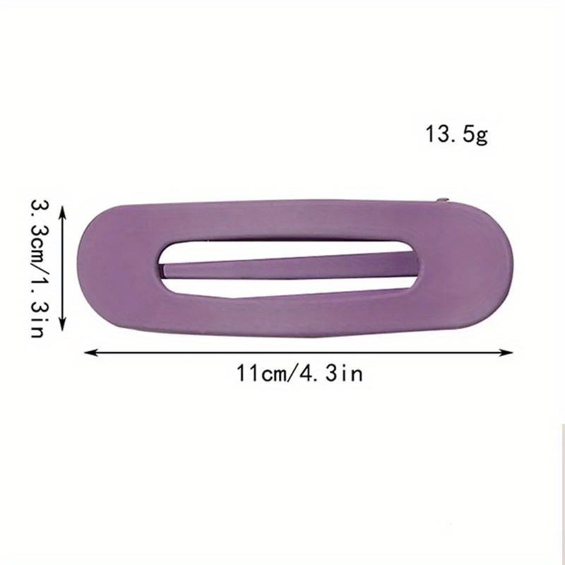 Large Frosted Hair Clip Women s Side Bangs Clip Headdress Back of Head Grab Clip 1pc фіолетовий
Large Frosted Hair Clip Women s Side Bangs Clip Headdress Back of Head Grab Clip 1pc фіолетовий