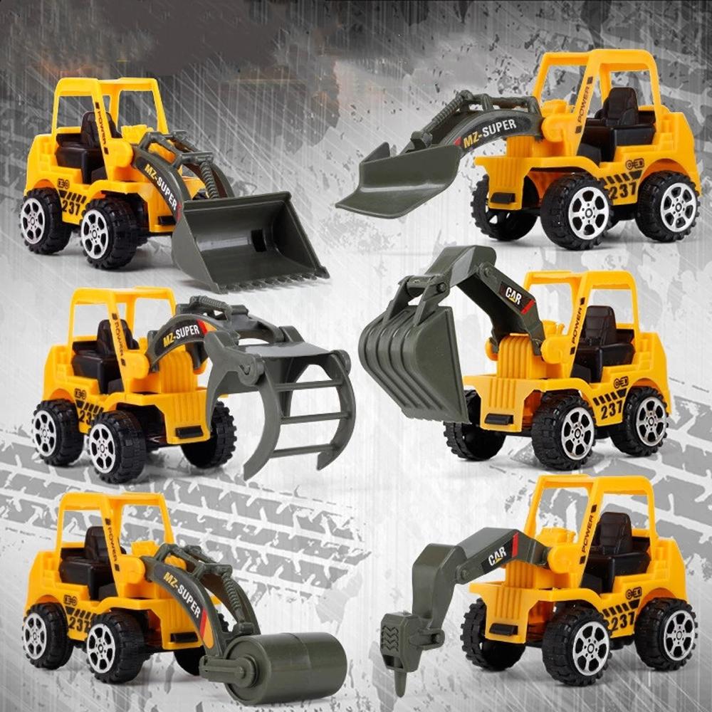 Plastic Car Toy Mini Car Engineering Vehicle Excavator Toys Construction Vehicle Diecast Vehicle 6pcs/set
Plastic Car Toy Mini Car Engineering Vehicle Excavator Toys Construction Vehicle Diecast Vehicle 6pcs/set