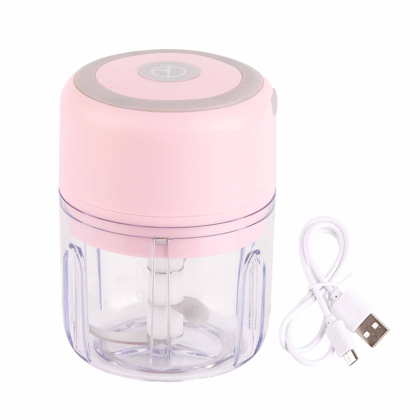 Mini Garlic Chopper Stainless Steel Blade Food Grade Strong Power USB Charge Electric Garlic Masher білий
Mini Garlic Chopper Stainless Steel Blade Food Grade Strong Power USB Charge Electric Garlic Masher білий