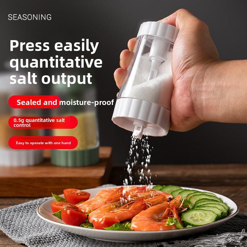 Household Quantitative Kitchen Press Metering Salt Control Bottle Salt control bottle білий
Household Quantitative Kitchen Press Metering Salt Control Bottle Salt control bottle білий