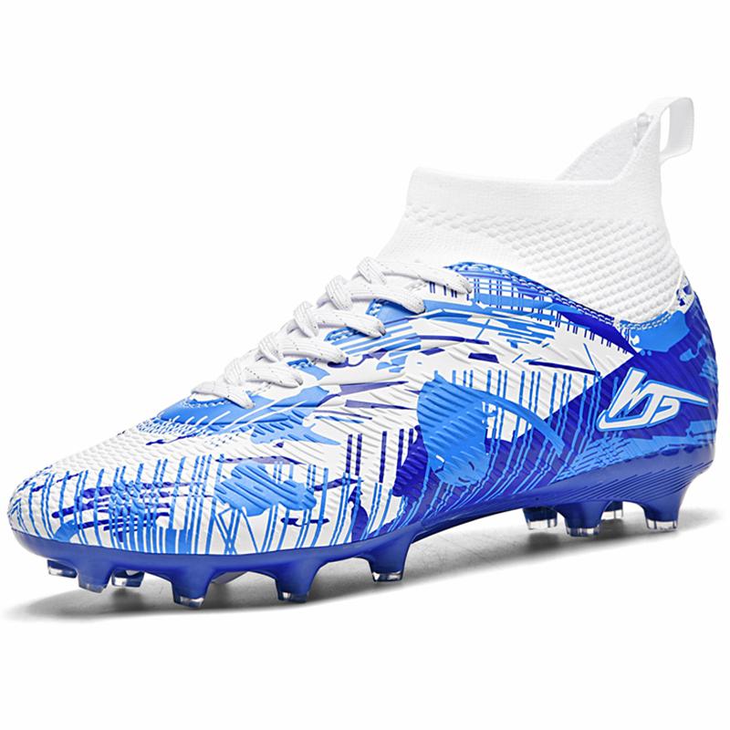 Unisex Football Boots Are Lace-up High Elastic Socks Training Artificial Grassland Outdoor Sports Training Football Shoes 46 рожевий
Unisex Football Boots Are Lace-up High Elastic Socks Training Artificial Grassland Outdoor Sports Training Football Shoes 46 рожевий