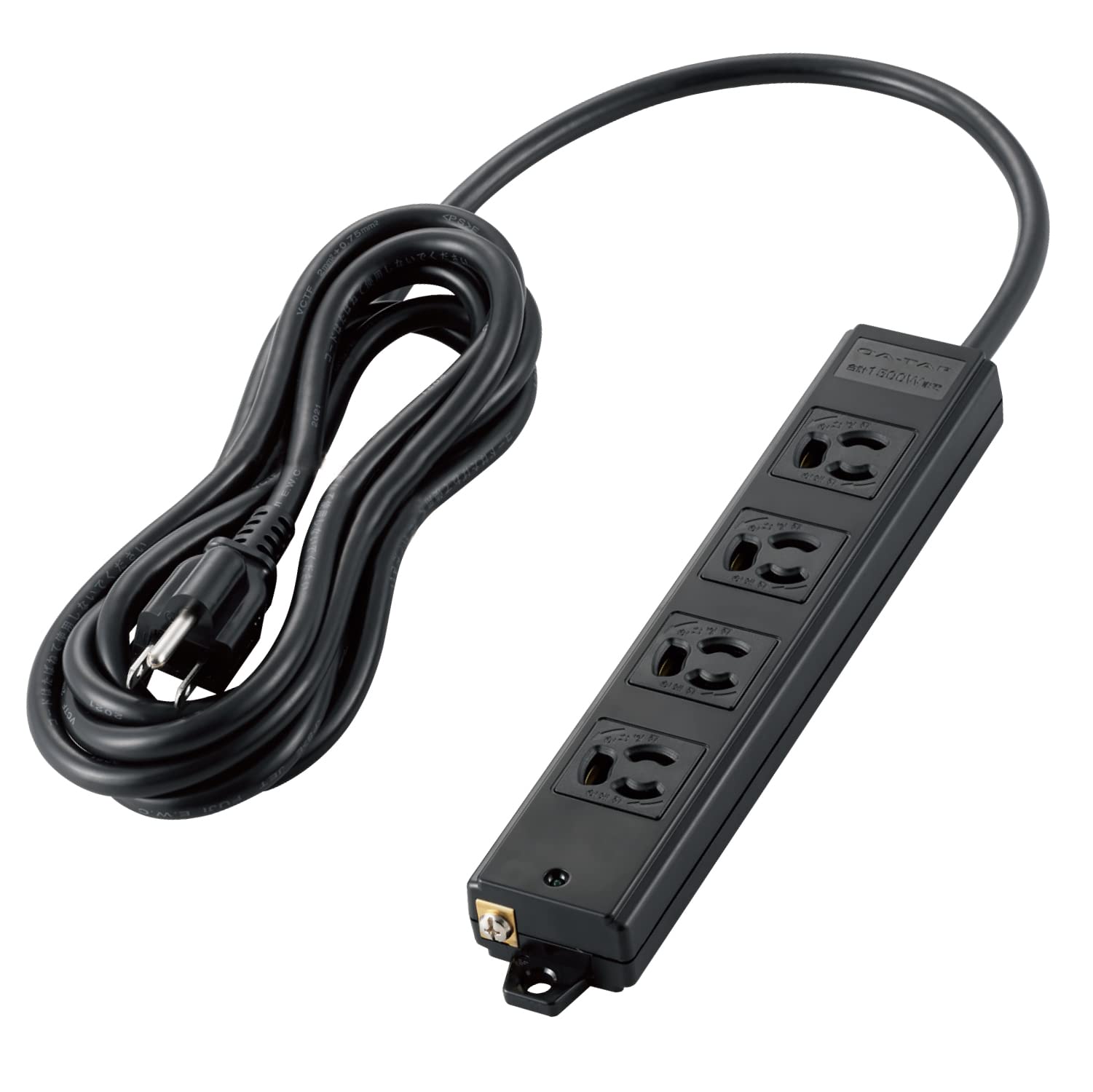 ELECOM Power Strip, 3m, for Construction Use, 3-Pin, 4-Outlet, with Magnetic Retainer, Black, T-WRM3430LGB/RS
ELECOM Power Strip, 3m, for Construction Use, 3-Pin, 4-Outlet, with Magnetic Retainer, Black, T-WRM3430LGB/RS