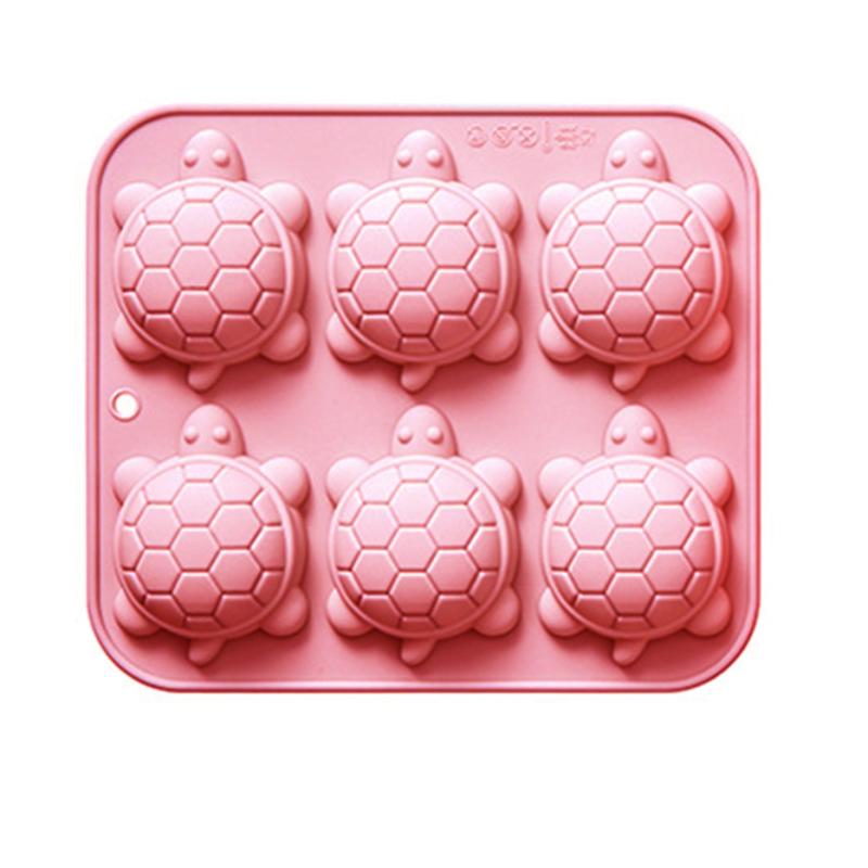 6 Consecutive Turtle Shaped Silicone Mold Cartoon Tortoise Chocolate Mold Candy Pudding Ice Cube Tray Handmade Soap Cake Mold розовый
6 Consecutive Turtle Shaped Silicone Mold Cartoon Tortoise Chocolate Mold Candy Pudding Ice Cube Tray Handmade Soap Cake Mold розовый