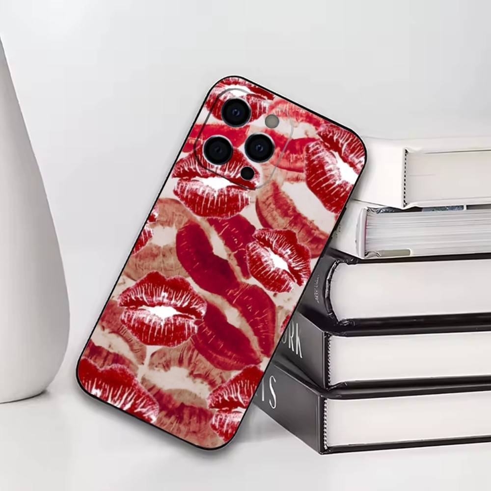 Sexy Red Lips Kiss Phone Case For iPhone17,16,15,14,13,12,11 Plus,Pro Soft Silicone Black Cover iPhone14ProMax
Sexy Red Lips Kiss Phone Case For iPhone17,16,15,14,13,12,11 Plus,Pro Soft Silicone Black Cover iPhone14ProMax