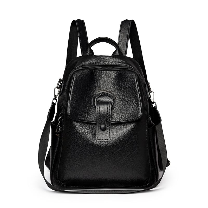 Women s Soft Leather Backpack School Bookbags for Girls Bagpack Large Capacity Designer Travel Rucksack High Quality Mochilas чёрный
Women s Soft Leather Backpack School Bookbags for Girls Bagpack Large Capacity Designer Travel Rucksack High Quality Mochilas чёрный