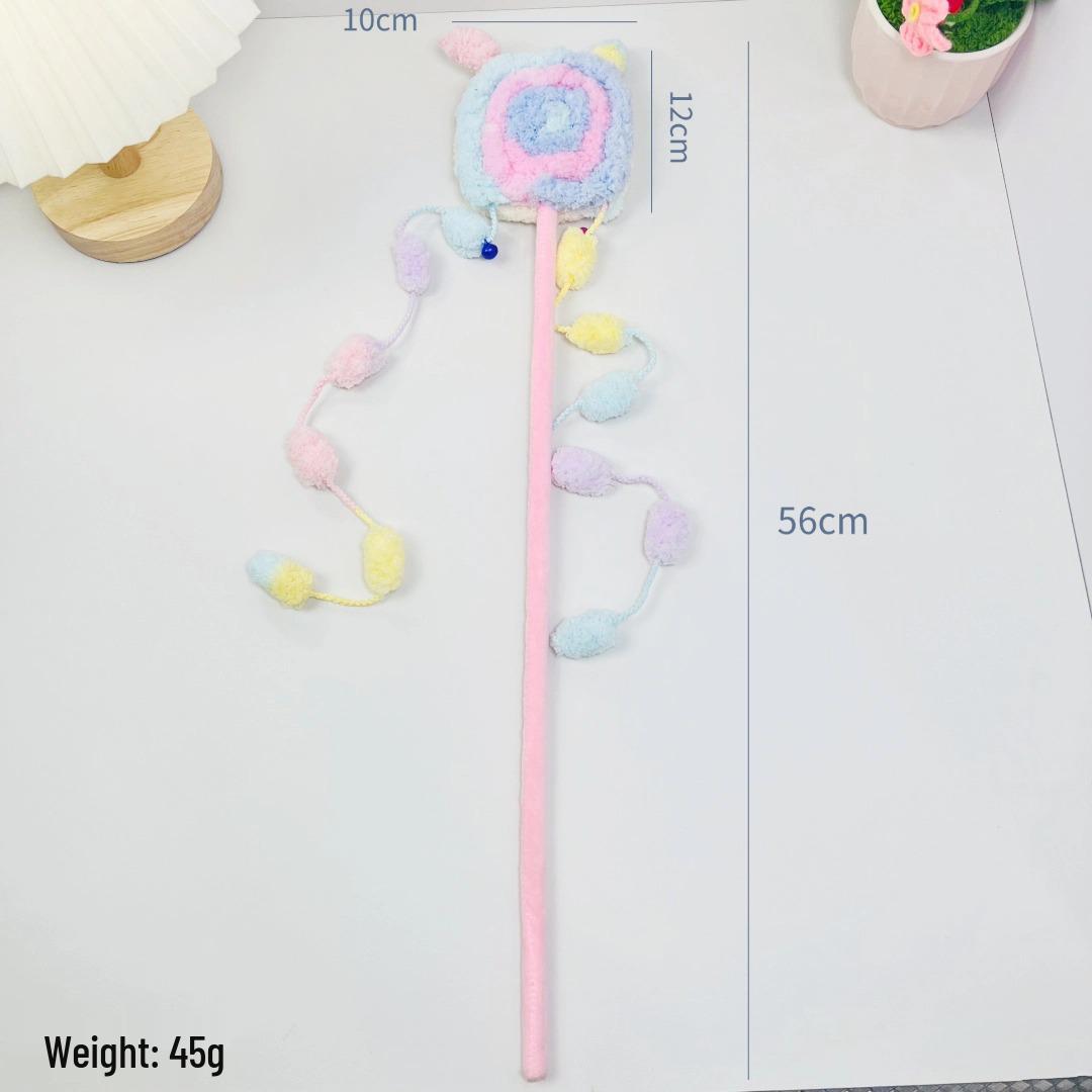Macaron Lollipop Long Handle Plush Cat Teaser Toy - Square & Round Cute Pet Supplies. розовый
Macaron Lollipop Long Handle Plush Cat Teaser Toy - Square & Round Cute Pet Supplies. розовый