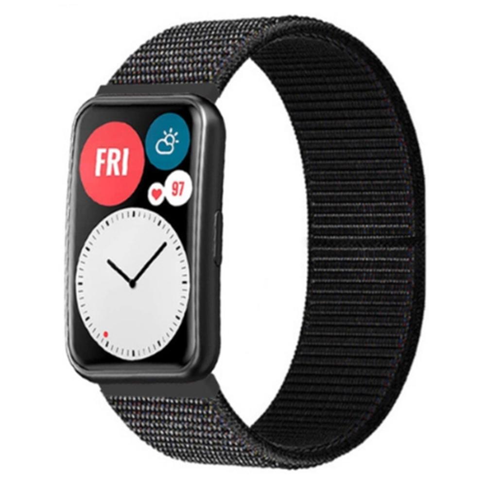 For Huawei Watch Fit Sport Loop Nylon Band Adjustable Magic Tape Replacement Wrist Strap Black
For Huawei Watch Fit Sport Loop Nylon Band Adjustable Magic Tape Replacement Wrist Strap Black