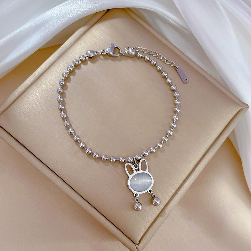 Dongdaemun Personality Temperament Mori Cat S Eye Rabbit Round Bead Bracelet Female Retro Girlfriend
Dongdaemun Personality Temperament Mori Cat S Eye Rabbit Round Bead Bracelet Female Retro Girlfriend