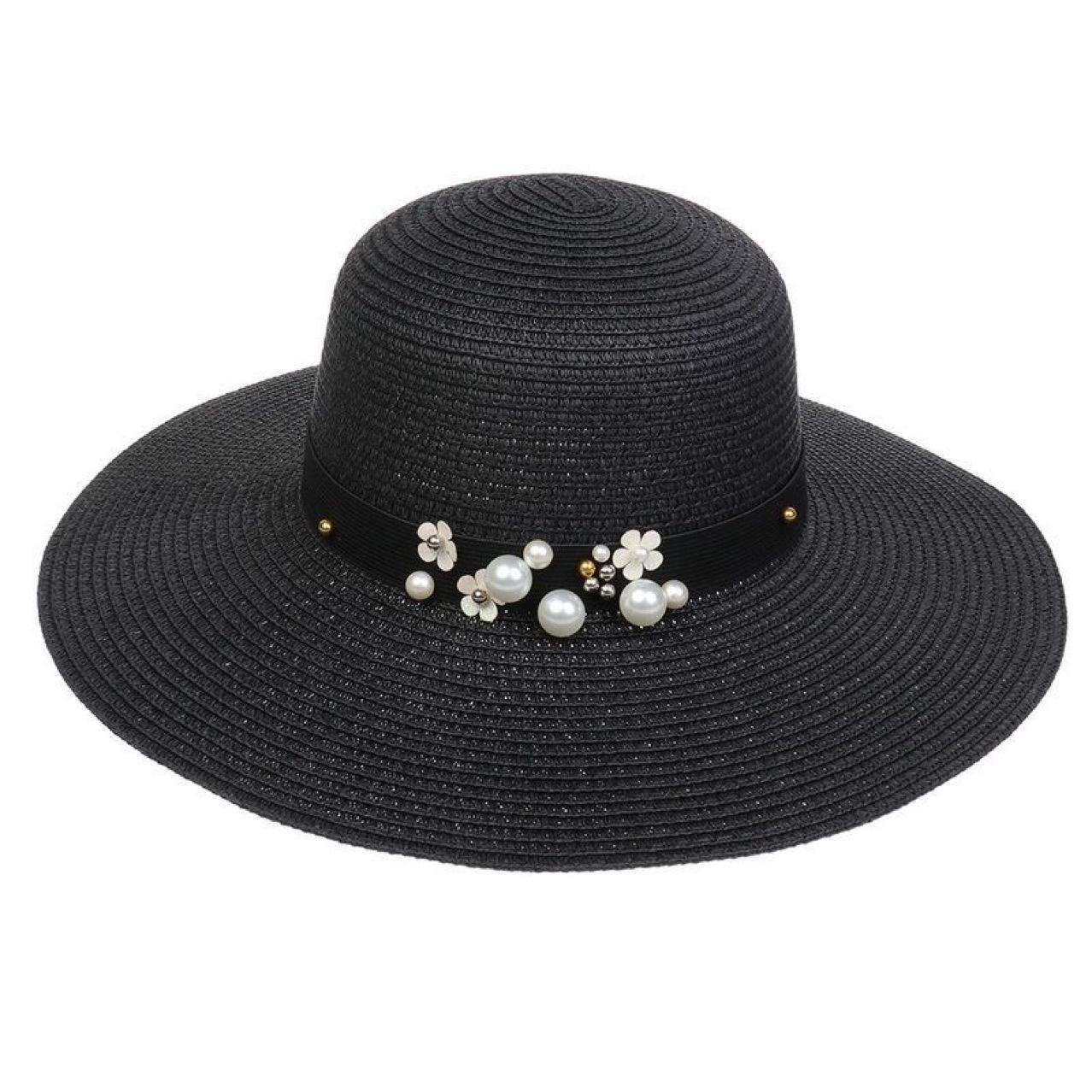 New Women s Straw Hat Beach Big Brim Temperament Fashion Protection and UV Protection Sun Hat 56-58cm чорний
New Women s Straw Hat Beach Big Brim Temperament Fashion Protection and UV Protection Sun Hat 56-58cm чорний