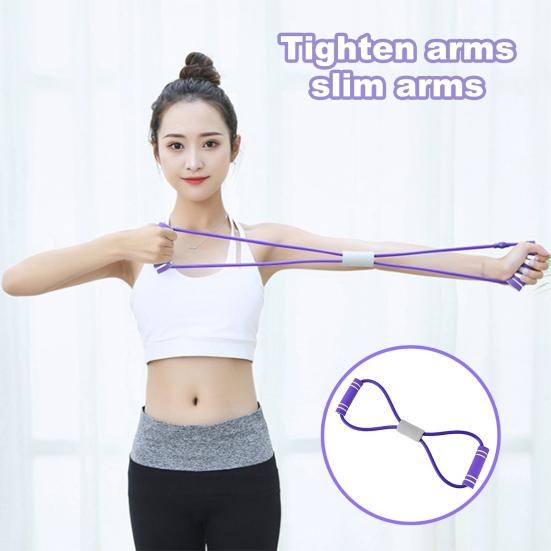 Figure 8 Fitness Resistance Band with Anti-slip Handle Portable Men Women Arm Shoulder Stretch Strength Training Exercise Elastic Strap Tension Rope синій
Figure 8 Fitness Resistance Band with Anti-slip Handle Portable Men Women Arm Shoulder Stretch Strength Training Exercise Elastic Strap Tension Rope синій