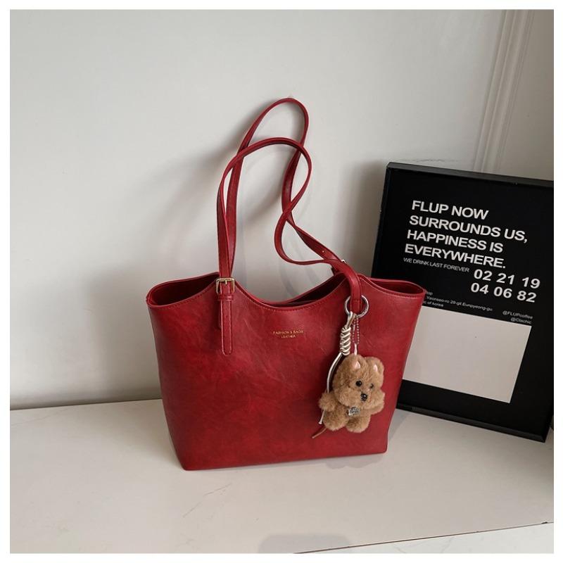 Large-capacity Retro Handbag, Niche Casual Crossbody Bag, Fashionable Commuting Tote Bag вина червоного кольору
Large-capacity Retro Handbag, Niche Casual Crossbody Bag, Fashionable Commuting Tote Bag вина червоного кольору