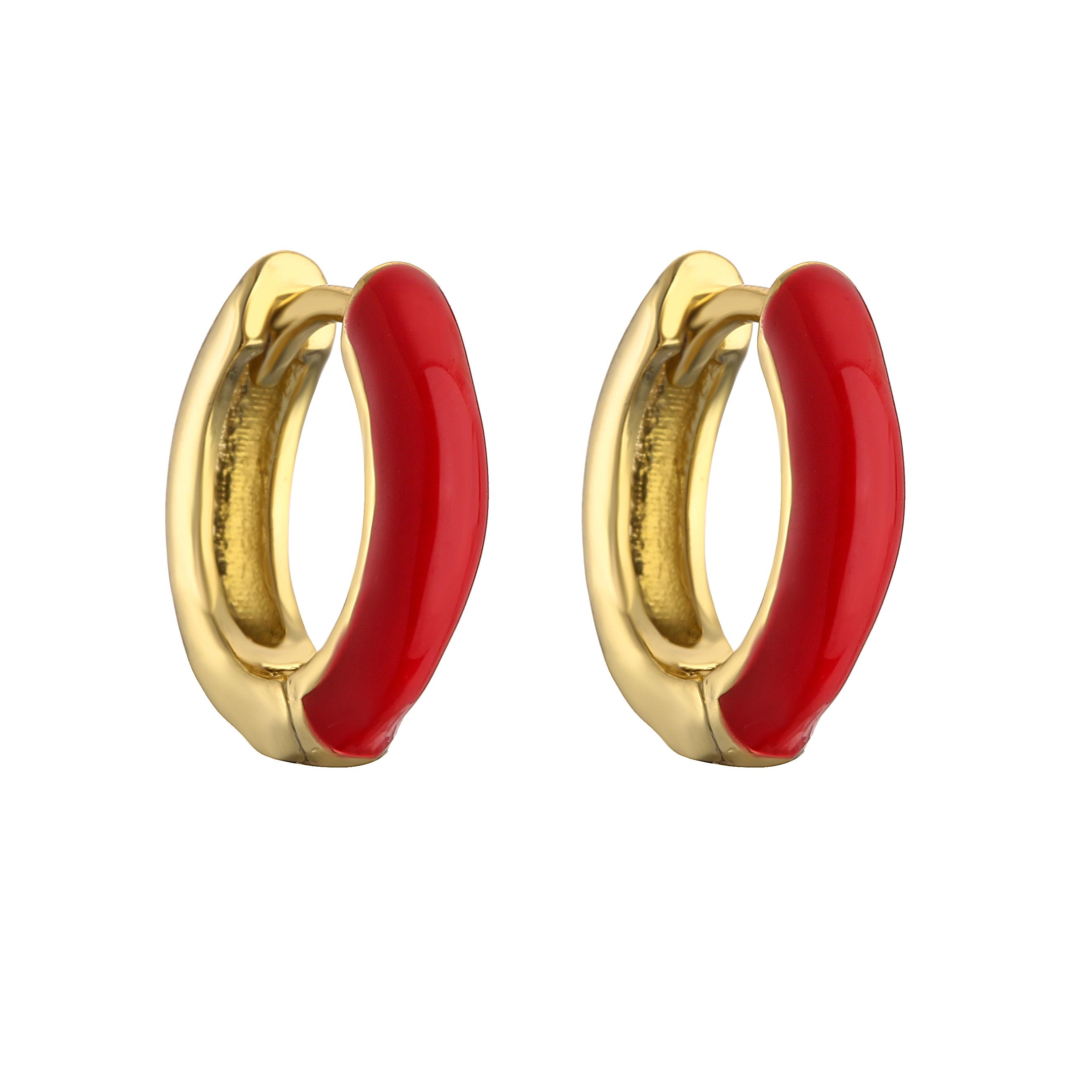 HECHENG,Purple/pink/blue Color Enamel Small Hoop Earrings Round Circle Huggie Earrings for Women Fashion Zircon Wholesale красный
HECHENG,Purple/pink/blue Color Enamel Small Hoop Earrings Round Circle Huggie Earrings for Women Fashion Zircon Wholesale красный