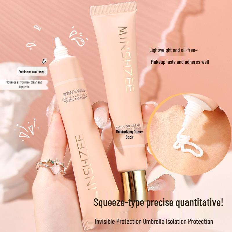 Mingxi Zhi Pre-Makeup Stick: Moisturizing, Nourishing, Natural Brightening Foundation Primer for Smooth, Non-Cakey Skin Tone.
Mingxi Zhi Pre-Makeup Stick: Moisturizing, Nourishing, Natural Brightening Foundation Primer for Smooth, Non-Cakey Skin Tone.