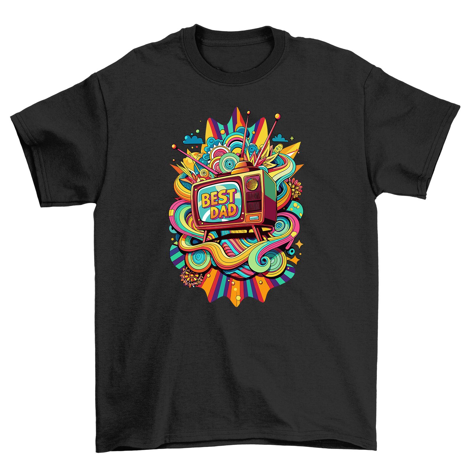 Best Dad TV T-Shirt Mens Womens Tees Top for Super Dads! Watch out, Dad s favorite show is on! 100% S
Best Dad TV T-Shirt Mens Womens Tees Top for Super Dads! Watch out, Dad s favorite show is on! 100% S