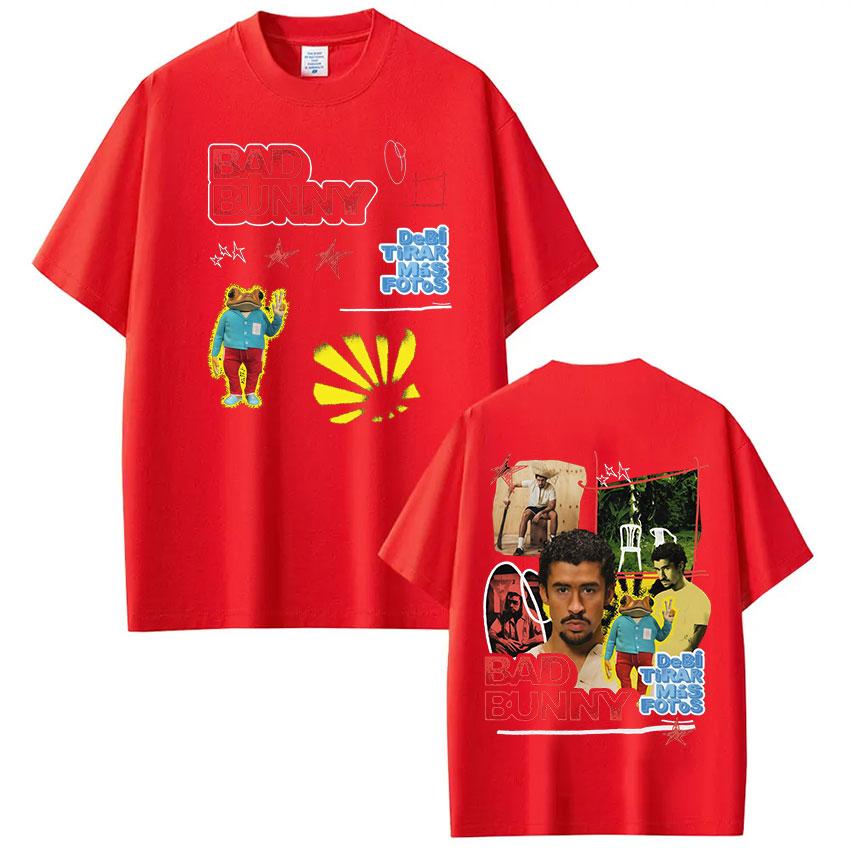ZX Rapper Bad Bunny Album Debi Tirar Mas Fotos DTMF Tour 2026 Vintage T Shirts Mens Fashion Hip Hop Oversized Tshirts Streetwear S
ZX Rapper Bad Bunny Album Debi Tirar Mas Fotos DTMF Tour 2026 Vintage T Shirts Mens Fashion Hip Hop Oversized Tshirts Streetwear S