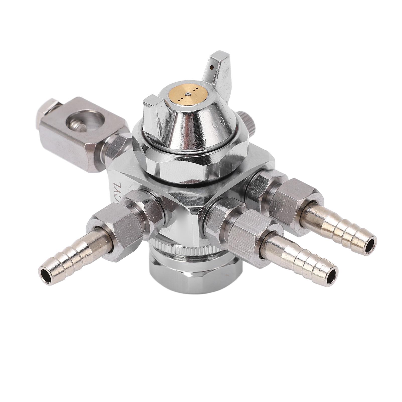 Автоматический пистолет-распылитель с насадкой из нержавеющей стали, цинковый сплав, гальванизированный корпус, маленькая серебристая масляная краска
Автоматический пистолет-распылитель с насадкой из нержавеющей стали, цинковый сплав, гальванизированный корпус, маленькая серебристая масляная краска