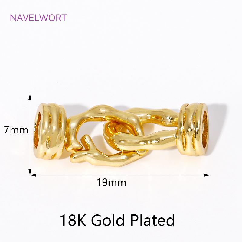 18K Gold Plated Brass Pearl Clasp Fastener Connector Clasps,For Jewelry Making,DIY Bracelet Necklace Making Accessories Fittings 2 pieces
18K Gold Plated Brass Pearl Clasp Fastener Connector Clasps,For Jewelry Making,DIY Bracelet Necklace Making Accessories Fittings 2 pieces