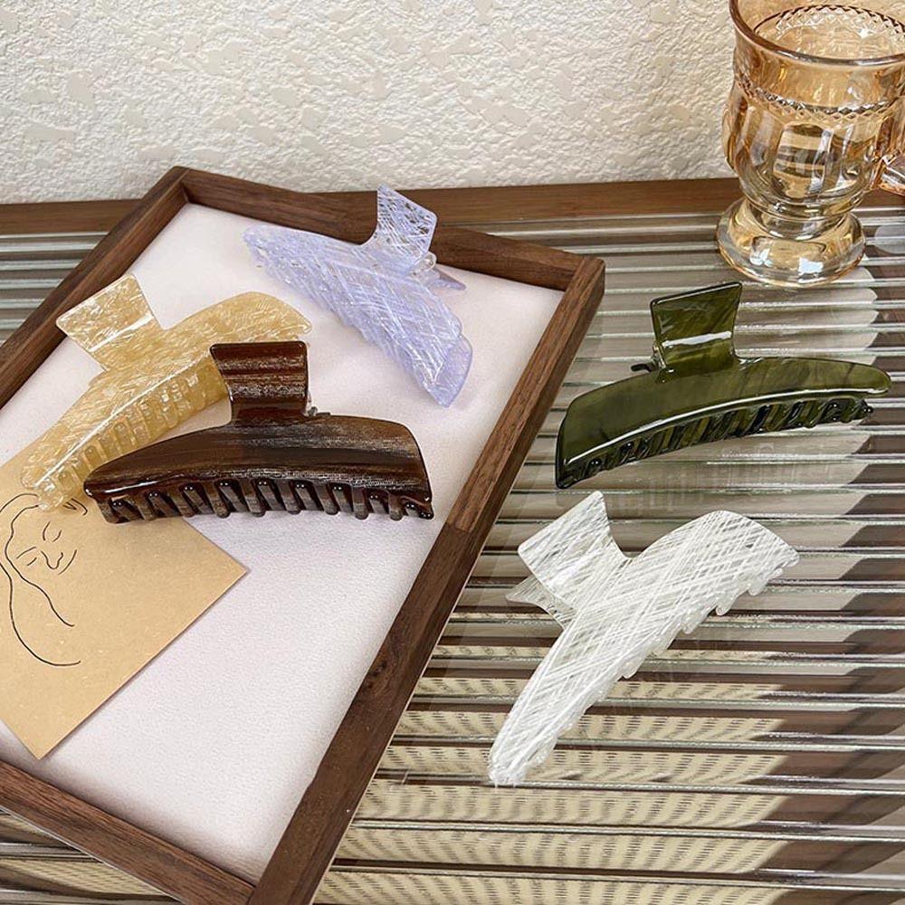 Holder Fashion Headwear Geometric Hairgrips Women Hair Clips Korean Shark Clips Acetate Hair Claws
Holder Fashion Headwear Geometric Hairgrips Women Hair Clips Korean Shark Clips Acetate Hair Claws