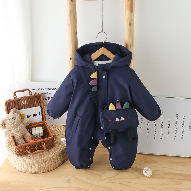 Adorable Baby Windbreaker Jumpsuit - Infant & Toddler Outerwear for Autumn & Winter 80 cm темно-синього кольору
Adorable Baby Windbreaker Jumpsuit - Infant & Toddler Outerwear for Autumn & Winter 80 cm темно-синього кольору