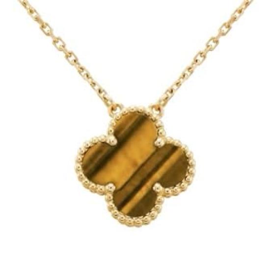Ожерелье с клевером K18 из желтого золота 18 карат с гравировкой Quatrefoil Present для женщин (I.Тигр)
Ожерелье с клевером K18 из желтого золота 18 карат с гравировкой Quatrefoil Present для женщин (I.Тигр)