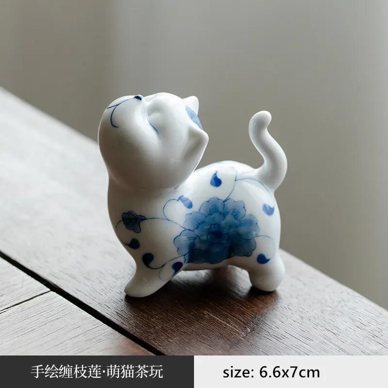 1Pc Hand-painted Proud Cat Tea Pet Home Tea Table Decoration Pieces Cute Accessories Teapot Cover Base Tea Accessories
1Pc Hand-painted Proud Cat Tea Pet Home Tea Table Decoration Pieces Cute Accessories Teapot Cover Base Tea Accessories