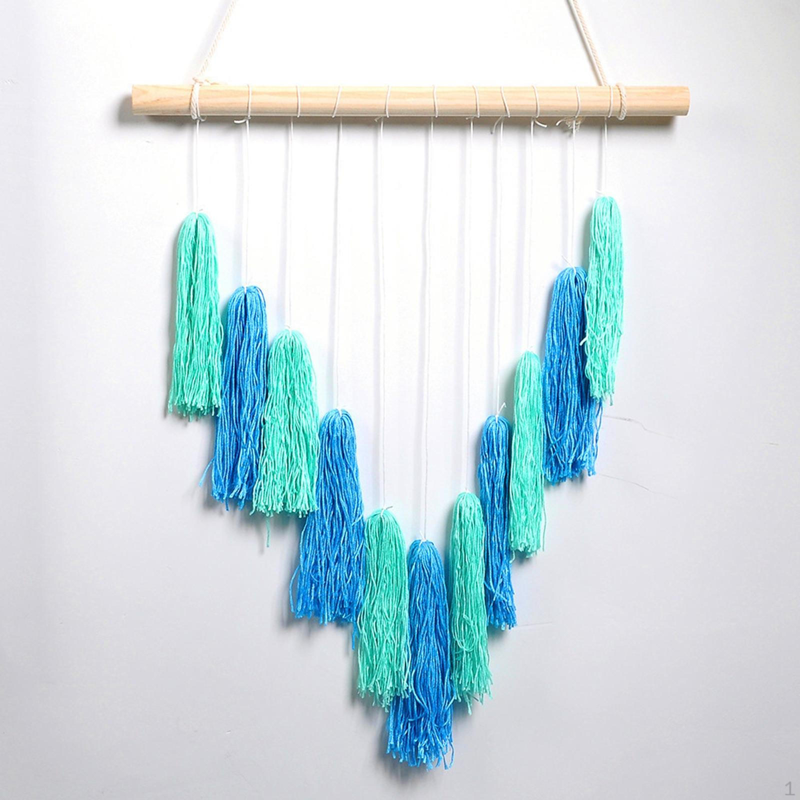 Chic Macrame Woven Tassel Tapestry Background Pendant Ornaments Bohemian Wall Hanging Decor for
Chic Macrame Woven Tassel Tapestry Background Pendant Ornaments Bohemian Wall Hanging Decor for
