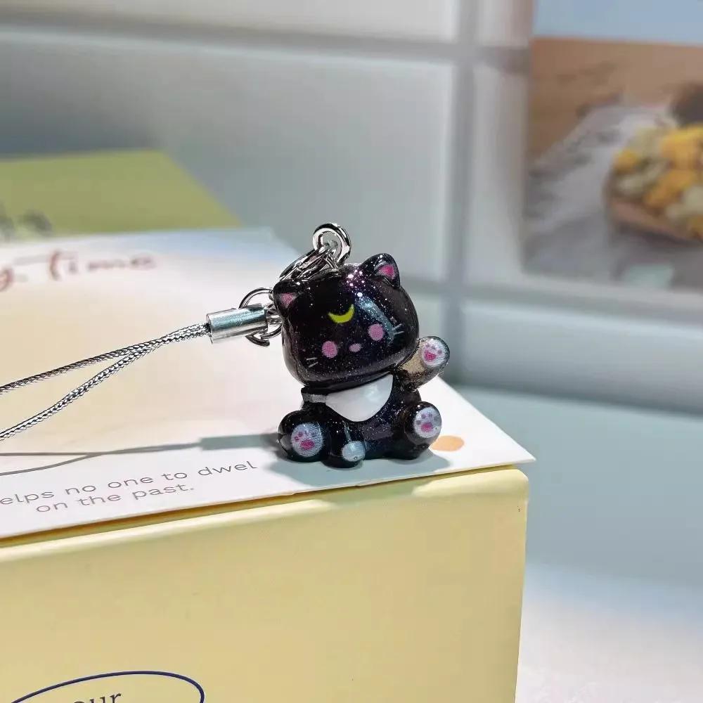 Kawaii Cartoon Small Cat Phone Chains Resin Transparent Keyring Bag Pendant Keychain Cute Mini Cat Keychain Friend Couple Gifts чёрный
Kawaii Cartoon Small Cat Phone Chains Resin Transparent Keyring Bag Pendant Keychain Cute Mini Cat Keychain Friend Couple Gifts чёрный
