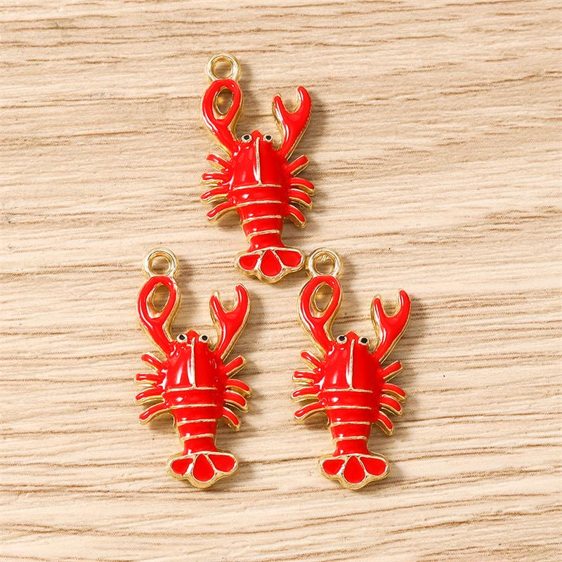 10pcs Cute Mix Marine Life Charms Enamel Starfish Lobster Crab Charms Pendants for Jewelry Making Necklaces Earrings DIY Gifts
10pcs Cute Mix Marine Life Charms Enamel Starfish Lobster Crab Charms Pendants for Jewelry Making Necklaces Earrings DIY Gifts