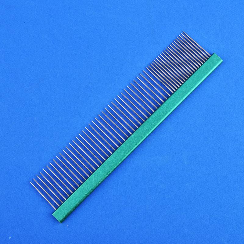 20/25cm Stainless Steel Pet Cat Comb Wide Handle Stylist Color Aviation Aluminum High-end Dog Cosmetology Styling Massage Comb 20cm зелений
20/25cm Stainless Steel Pet Cat Comb Wide Handle Stylist Color Aviation Aluminum High-end Dog Cosmetology Styling Massage Comb 20cm зелений
