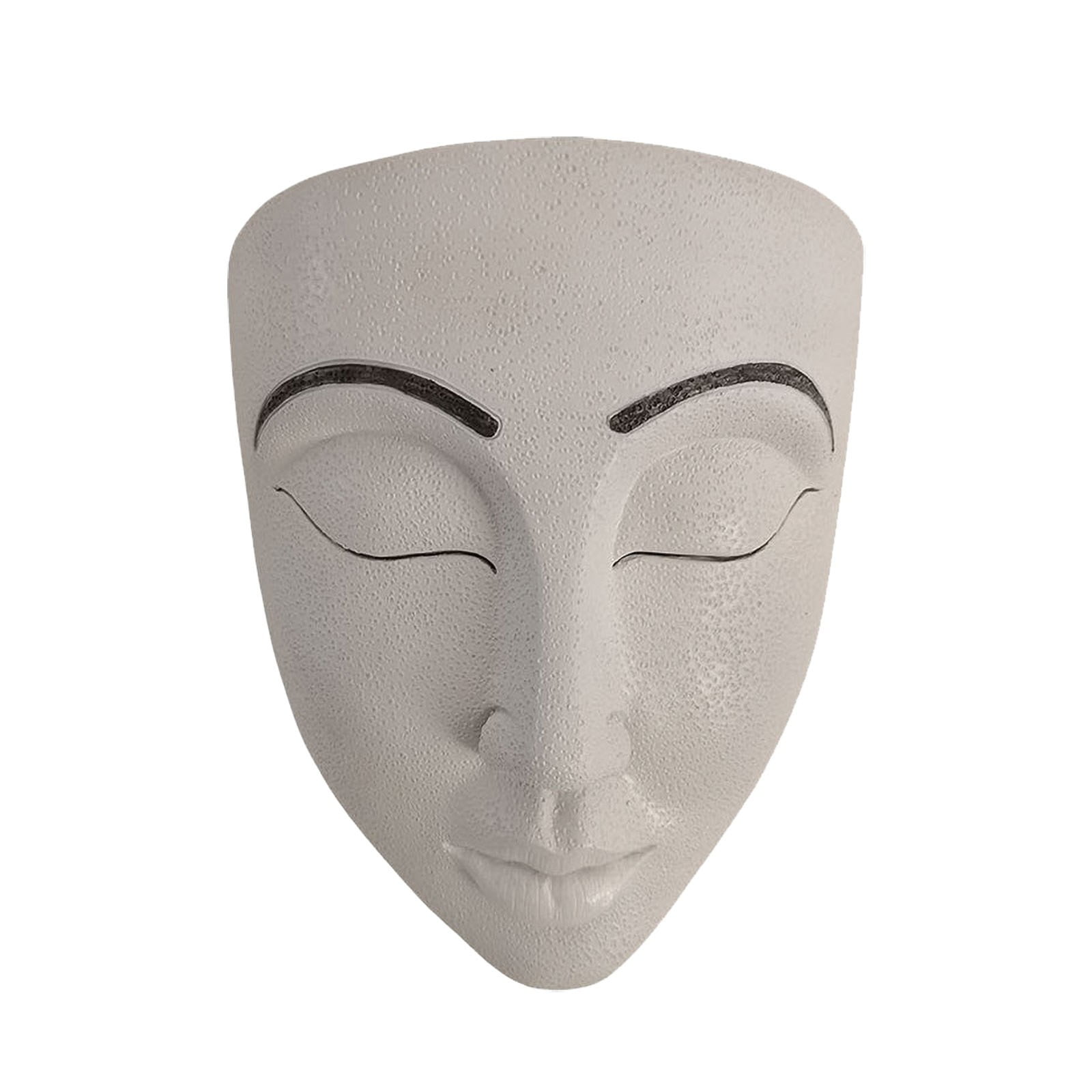 Resin Face Flower Pot, Resin Wall Mounted Flower Pot, Indoor/outdoor Garden Wall Decoration, Garden Decoration One Size білий
Resin Face Flower Pot, Resin Wall Mounted Flower Pot, Indoor/outdoor Garden Wall Decoration, Garden Decoration One Size білий