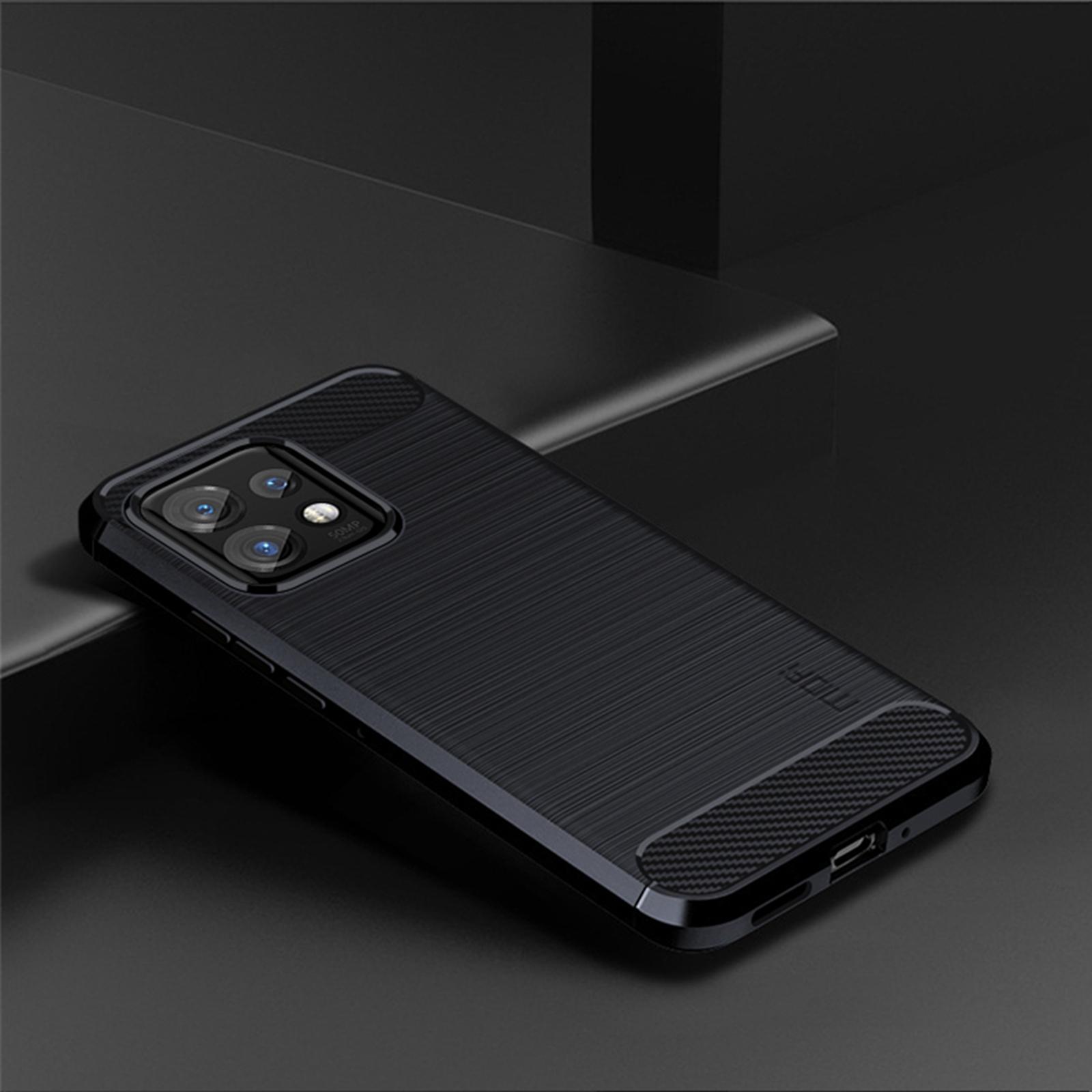 MOFI JK TPU Series-1 Protective Phone Case for Motorola Moto Edge 40 Pro 5G/Moto X40 5G Carbon Fiber Brushed TPU Phone Back Cover Blue 
MOFI JK TPU Series-1 Protective Phone Case for Motorola Moto Edge 40 Pro 5G/Moto X40 5G Carbon Fiber Brushed TPU Phone Back Cover Blue