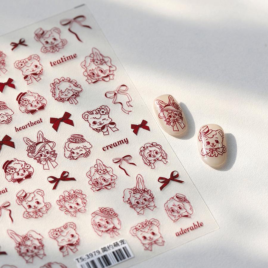 Magico Ferrite 5D Embossed 3D Cute Pet Nail Art Stickers TS-3979 - Frosted Thin Design
Magico Ferrite 5D Embossed 3D Cute Pet Nail Art Stickers TS-3979 - Frosted Thin Design