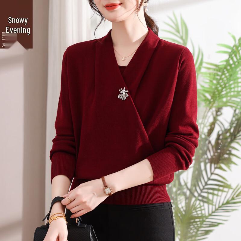 Xuexi Женский осенний вязаный свитер-топ 3XL
Xuexi Женский осенний вязаный свитер-топ 3XL