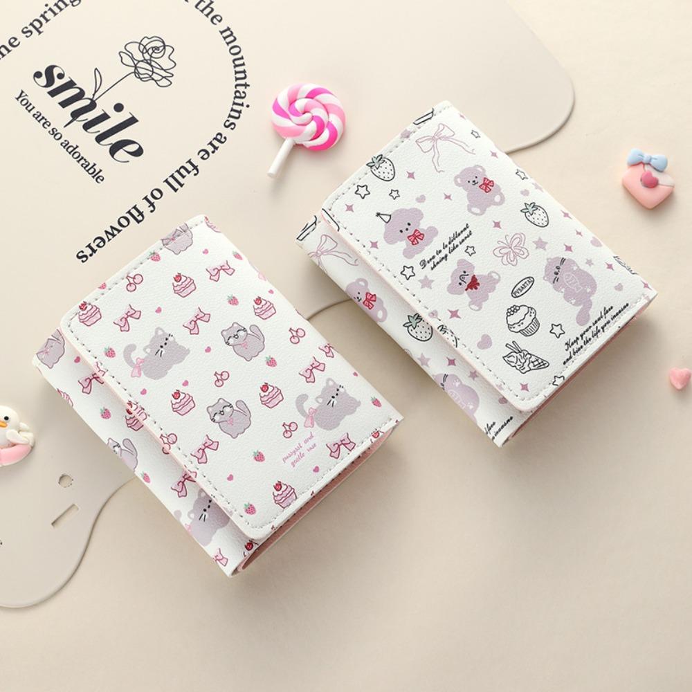Гаманець для монет із штучної шкіри Kitty Money Bag Новий короткий гаманець у подарунок cat
Гаманець для монет із штучної шкіри Kitty Money Bag Новий короткий гаманець у подарунок cat