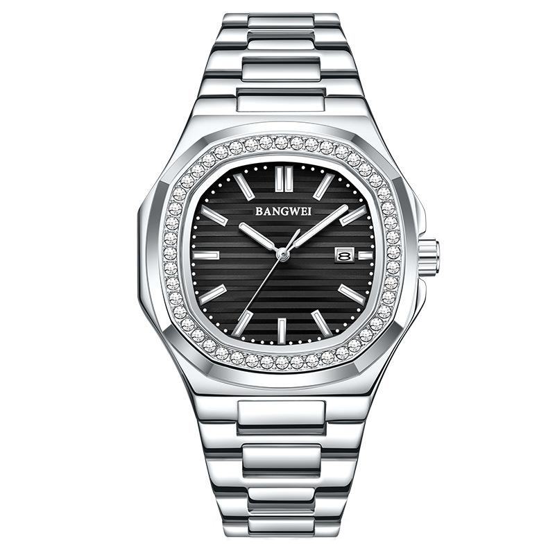 Повседневные кварцевые мужские наручные часы Креативный квадратный циферблат Стальной ремешок Дата Мужские часы Водонепроницаемые Люминесцентные часы для мужчин Silver band
Повседневные кварцевые мужские наручные часы Креативный квадратный циферблат Стальной ремешок Дата Мужские часы Водонепроницаемые Люминесцентные часы для мужчин Silver band