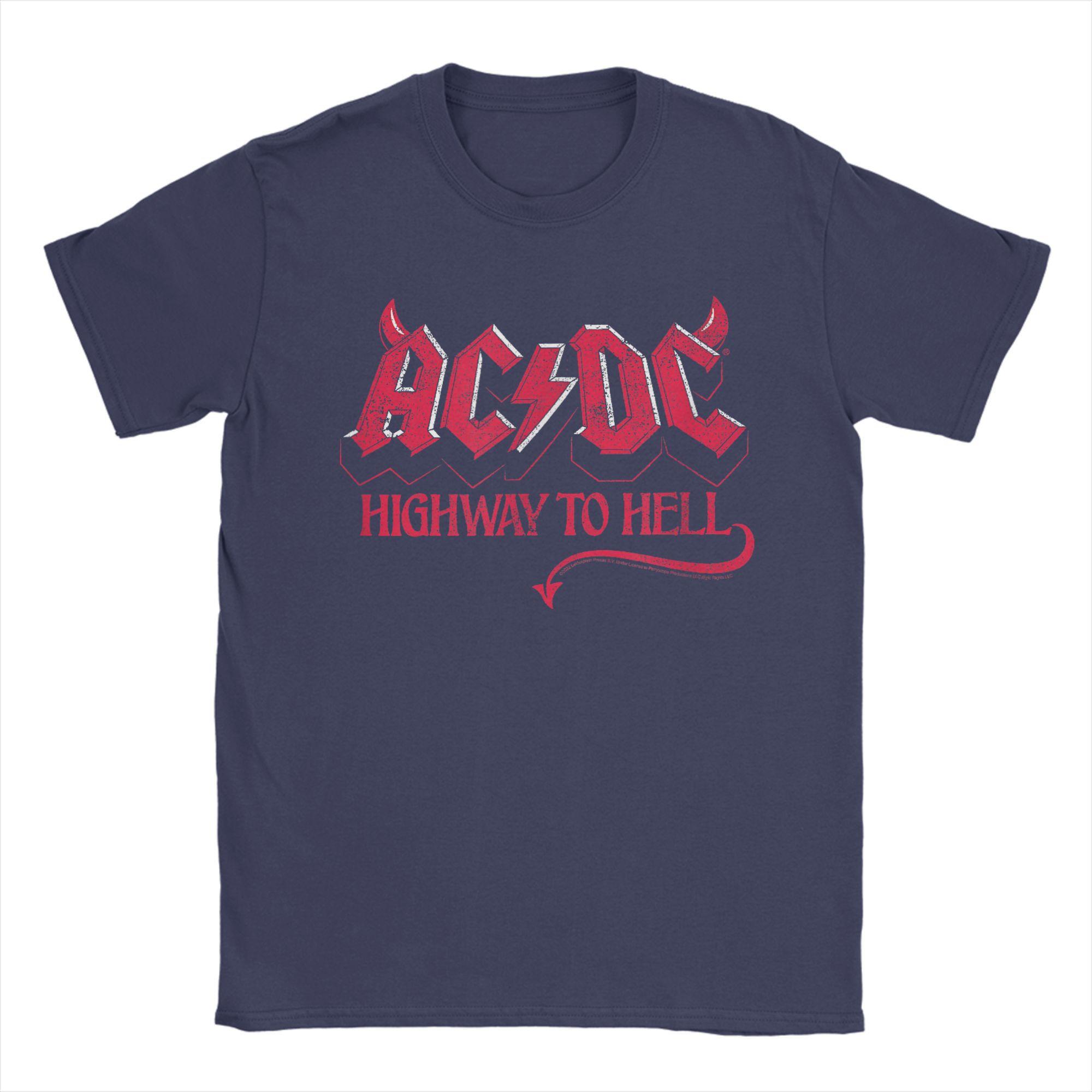 Highway to Hell AC-DC T-Shirts Men Fun 100% Cotton Tees O Neck Short Sleeve T Shirts Gift Clothes XL
Highway to Hell AC-DC T-Shirts Men Fun 100% Cotton Tees O Neck Short Sleeve T Shirts Gift Clothes XL